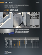 Arntz Sprint-Plus technical specifications chart
